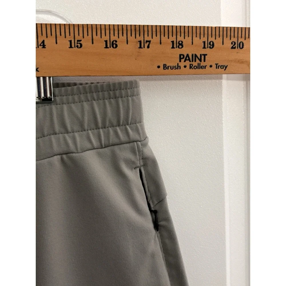 PUBLIC REC Mens All Day Pants Light Grey Stretch Zip Pocket Casual 36x30 0462